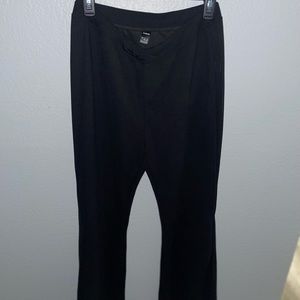Black Flare Pants
